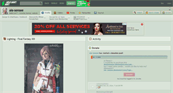 Desktop Screenshot of ale-sensee.deviantart.com