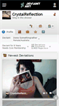 Mobile Screenshot of crystalreflection.deviantart.com