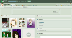 Desktop Screenshot of msgraham.deviantart.com