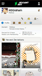 Mobile Screenshot of msgraham.deviantart.com