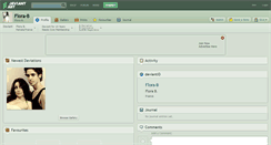 Desktop Screenshot of flora-b.deviantart.com