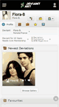 Mobile Screenshot of flora-b.deviantart.com