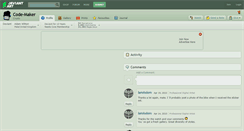 Desktop Screenshot of code-maker.deviantart.com