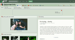 Desktop Screenshot of darkarcangel-emily.deviantart.com