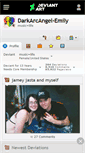 Mobile Screenshot of darkarcangel-emily.deviantart.com