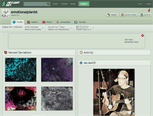 Tablet Screenshot of emotionalpianist.deviantart.com
