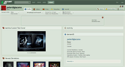 Desktop Screenshot of peterdigiacomo.deviantart.com