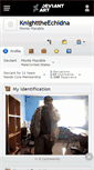 Mobile Screenshot of knighttheechidna.deviantart.com