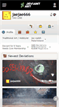 Mobile Screenshot of jaejae666.deviantart.com