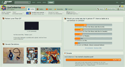 Desktop Screenshot of liyuconberma.deviantart.com