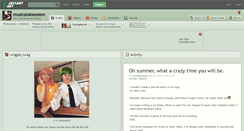 Desktop Screenshot of musicalobsession.deviantart.com