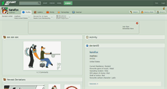 Desktop Screenshot of karafox.deviantart.com