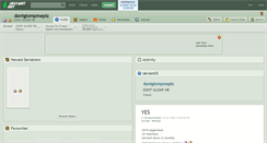 Desktop Screenshot of dontglompmeplz.deviantart.com