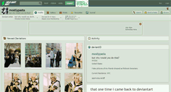 Desktop Screenshot of mostlypasta.deviantart.com