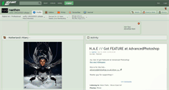 Desktop Screenshot of naethen.deviantart.com