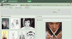 Desktop Screenshot of nin10aaron.deviantart.com