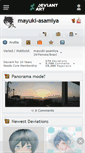 Mobile Screenshot of mayuki-asamiya.deviantart.com