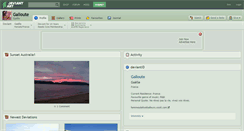 Desktop Screenshot of galloute.deviantart.com