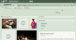 Desktop Screenshot of msasphyxia.deviantart.com