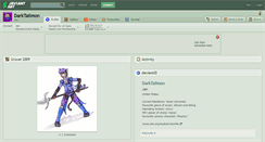Desktop Screenshot of darktailmon.deviantart.com