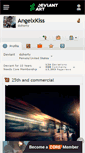 Mobile Screenshot of angelxkiss.deviantart.com