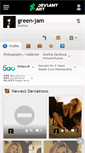 Mobile Screenshot of green-jam.deviantart.com
