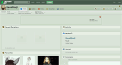 Desktop Screenshot of kawaiikouji.deviantart.com