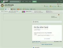 Tablet Screenshot of onewithrussia.deviantart.com