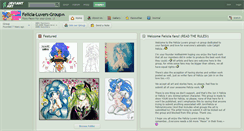 Desktop Screenshot of felicia-luvers-group.deviantart.com