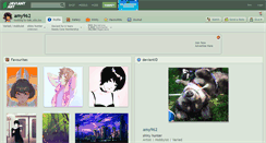 Desktop Screenshot of amy962.deviantart.com