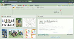 Desktop Screenshot of caramelmlp.deviantart.com