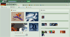 Desktop Screenshot of lairofthedragons.deviantart.com