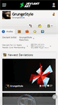Mobile Screenshot of grungestyle.deviantart.com
