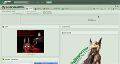 Desktop Screenshot of lexiisfailingatthis.deviantart.com