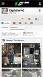 Mobile Screenshot of capistrono2.deviantart.com