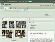 Tablet Screenshot of capistrono2.deviantart.com