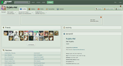 Desktop Screenshot of kujaku-mai.deviantart.com