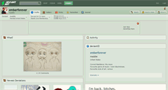 Desktop Screenshot of emberforever.deviantart.com