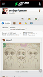 Mobile Screenshot of emberforever.deviantart.com