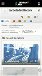 Mobile Screenshot of carpetadebitacora.deviantart.com