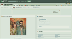 Desktop Screenshot of charcoalfeather.deviantart.com
