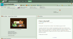Desktop Screenshot of glowin-theshark.deviantart.com