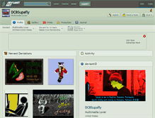 Tablet Screenshot of dcbsupafly.deviantart.com