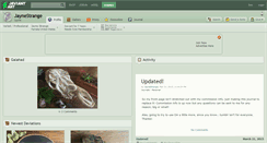 Desktop Screenshot of jaynestrange.deviantart.com