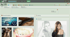 Desktop Screenshot of cvrd.deviantart.com
