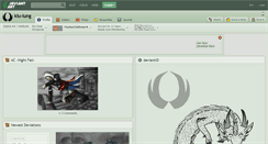 Desktop Screenshot of kiu-lung.deviantart.com