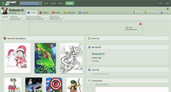 Desktop Screenshot of firebook10.deviantart.com
