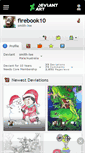 Mobile Screenshot of firebook10.deviantart.com