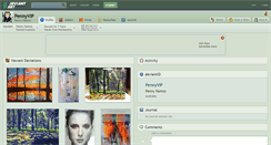 Desktop Screenshot of pennyvip.deviantart.com