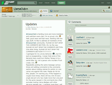 Tablet Screenshot of llamaclub.deviantart.com